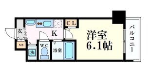 プレサンス大阪城公園パークプレイスの物件間取画像